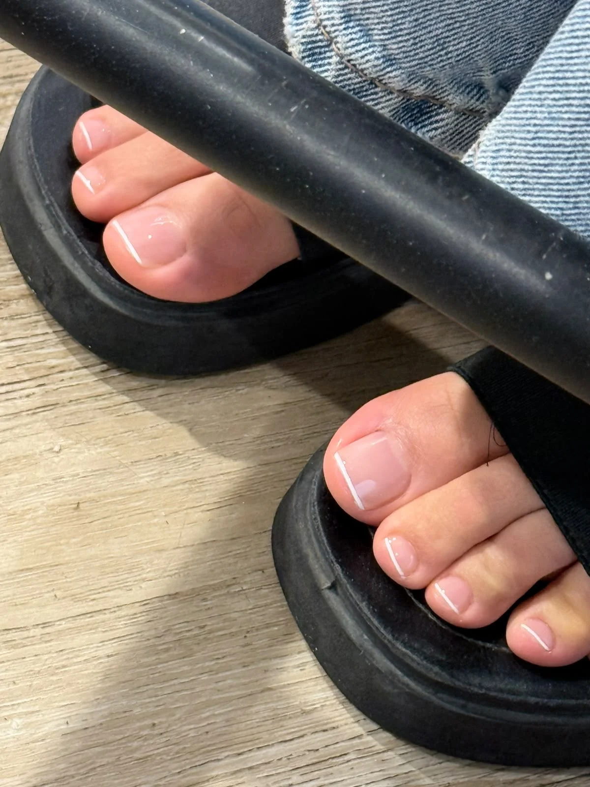 Pedicure francés